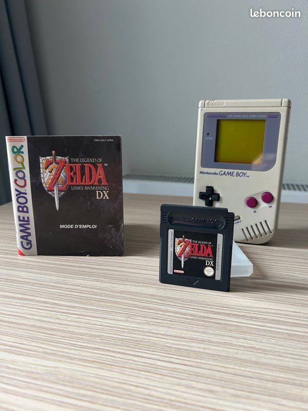 Notice De Jeu Zelda Link's Awakening - Game Boy 1993 - En Bon état, Instructions Incluses