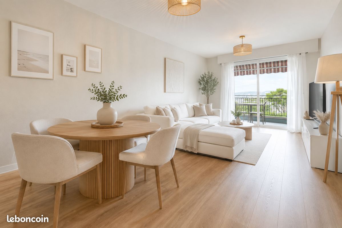 4 pièces 86m² avec vue mer, piscine, terrasse, garage et cave (image 2)