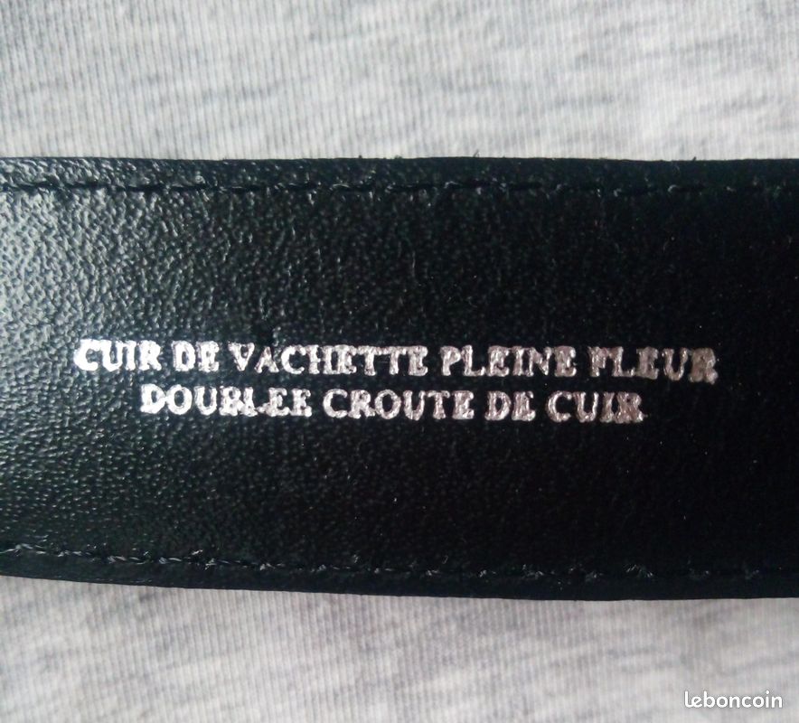 Ceinture cuir Capel homme (image 3)