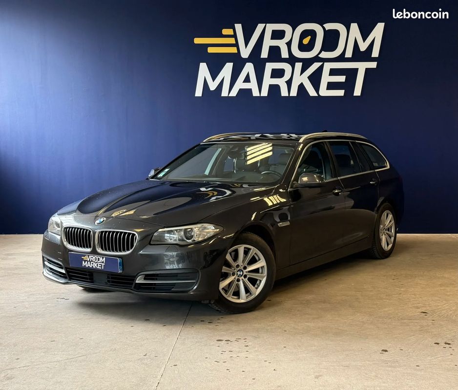 BMW Série 5 Touring 2.0 D 190ch Lounge - 2015 - Suivi complet - Phares LED - Boîte auto (image 1)