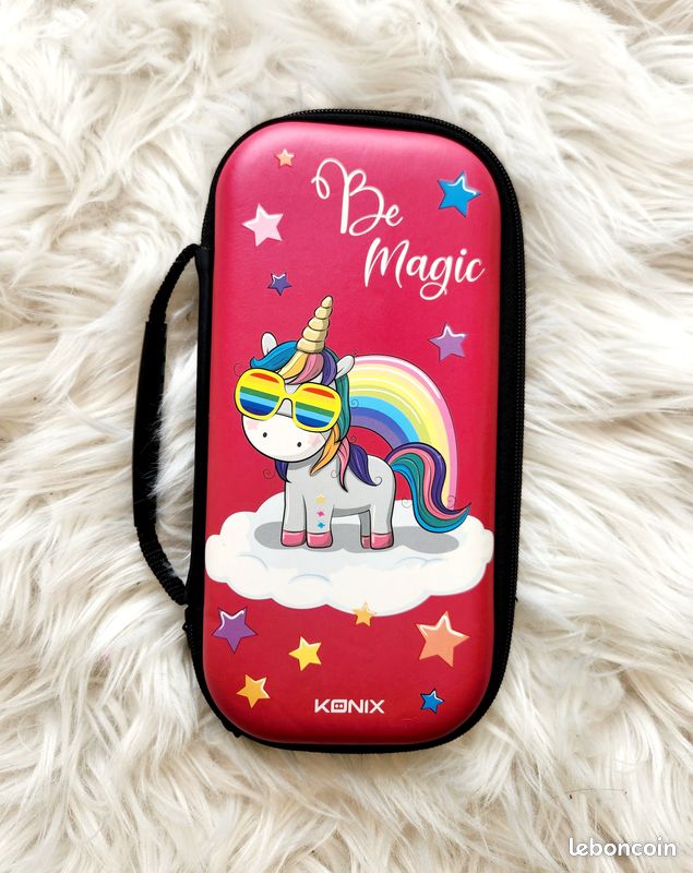 Housse pour Switch Nintendo motif licorne Consoles