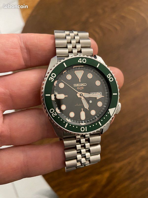 Bracelet De Remplacement Pour Montre Seiko SRPD63K1 - Largeur 22 Mm - Argenté - Neuf