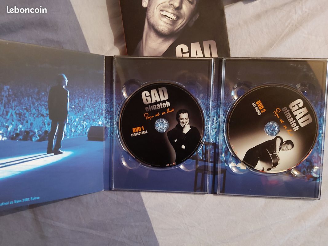 2 DVD GAD ELMALEH Papa est en Haut (image 3)