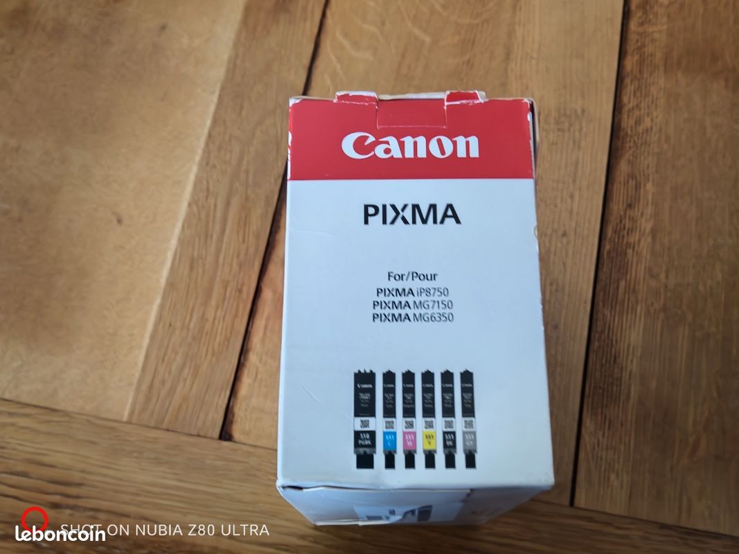 Cartouche D'encre Canon CLI-551 Haute Capacité - Encre Magenta D'origine Pour Imprimantes PIXMA