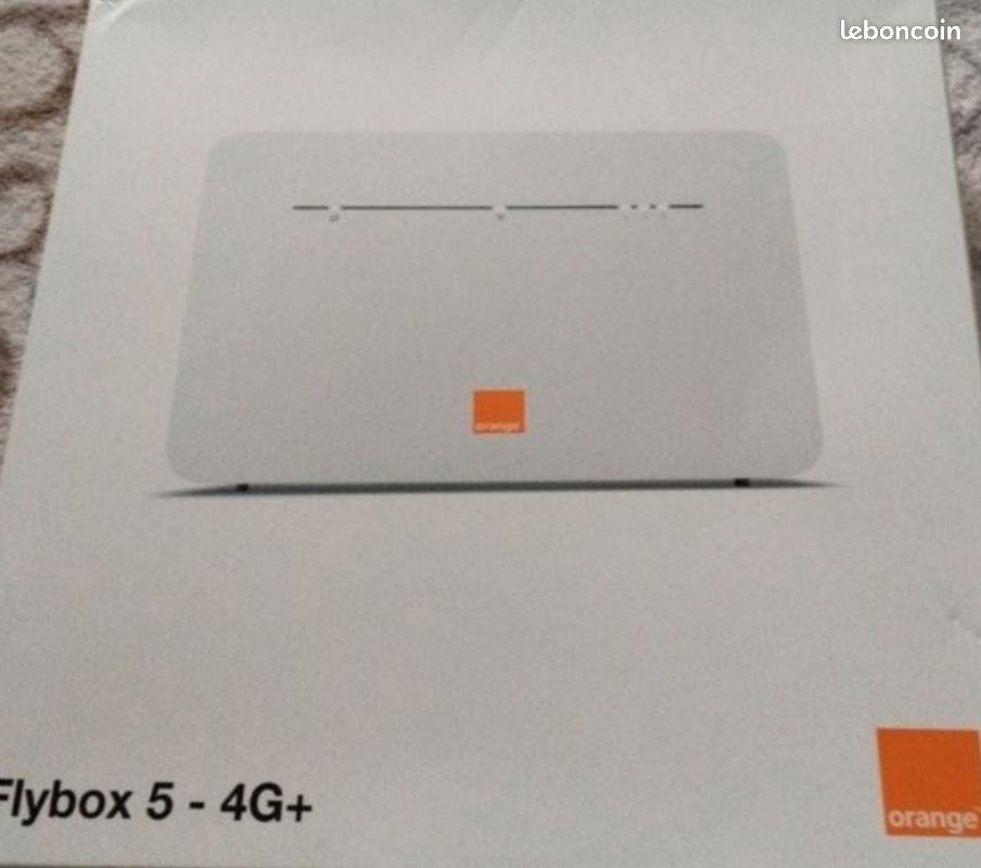 Flybox 5 Huawei B535-232A - Box 4G+ Orange (blanche) D'occasion