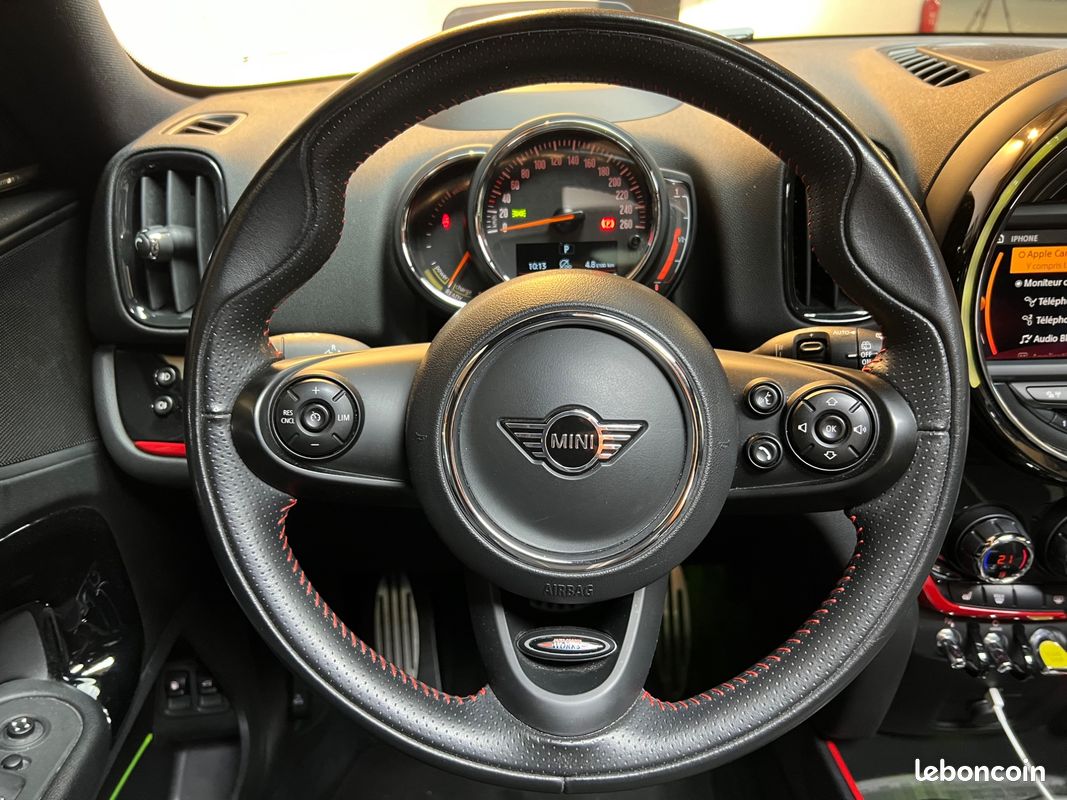 MINI COUNTRYMAN 1.5 134cv+88cv HYBRID PHEV COOPER SE ALL4 BVA JCW / TOIT OUVRANT / APPLECARPLAY / SIEGES CHAUFFANTS (image 4)