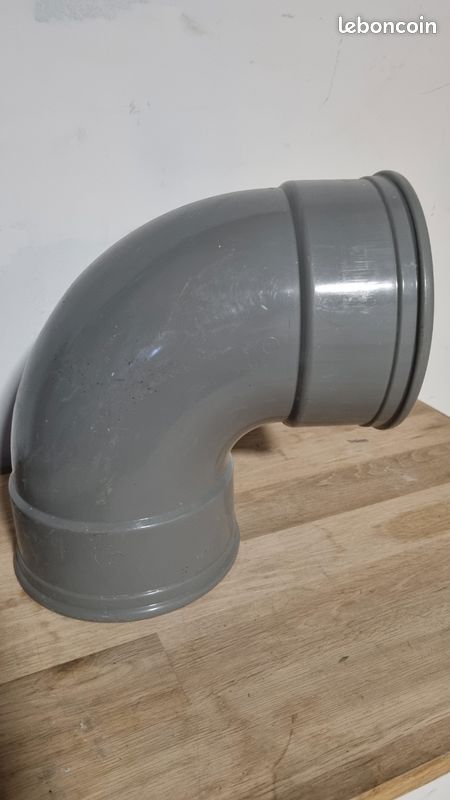 Coude 90 PVC diam 160 (image 3)