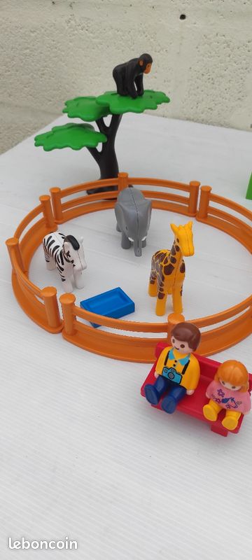 123 Zoo Playmobil Playmobil 123 Large Petting Zoo 6754, Preowned UK