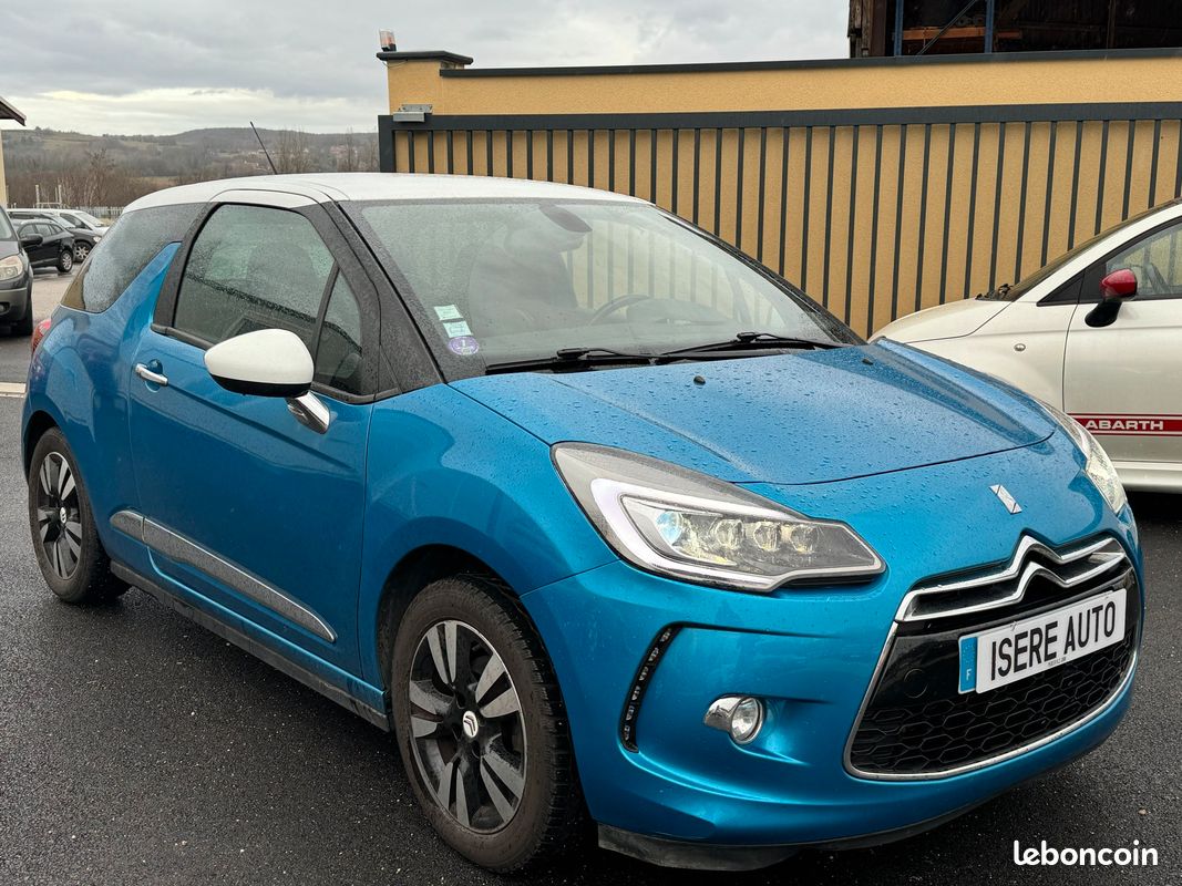 CRIT’Air 1 CITROËN DS3 PH2 LED 1.2 110CH EXCELLENT ÉTAT FAIBLES KMS (image 1)