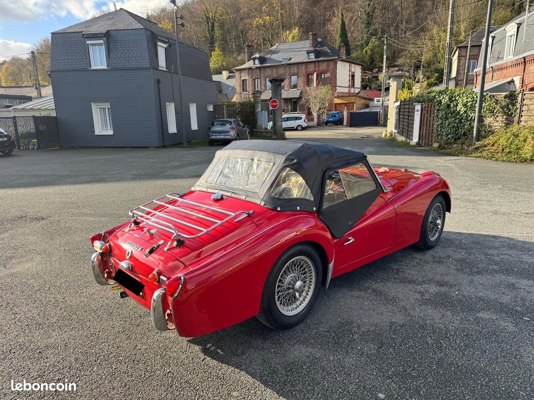 Triumph TR3 A 2.0 100cv FRANCAISE / OVERDRIVE (image 2)