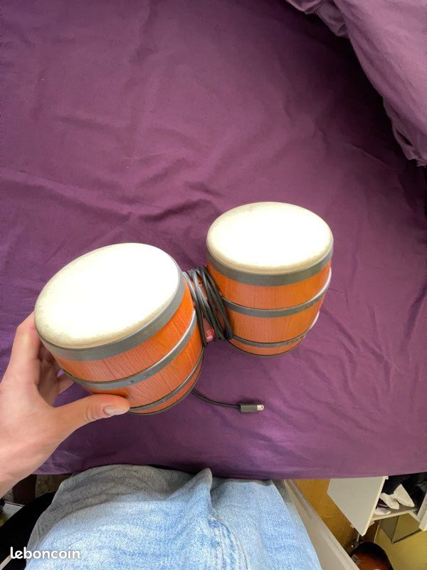 DK Bongos Officiels Nintendo - GameCube / Wii (Donkey Konga) (image 1)
