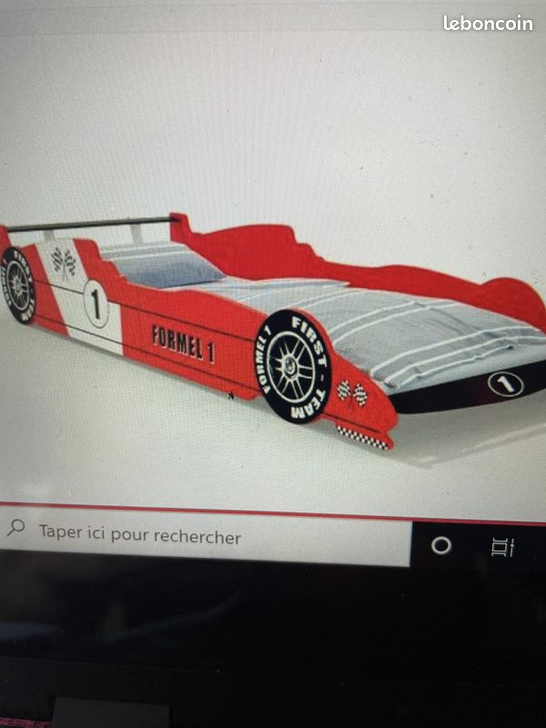 Lit enfant voiture de course (image 1)