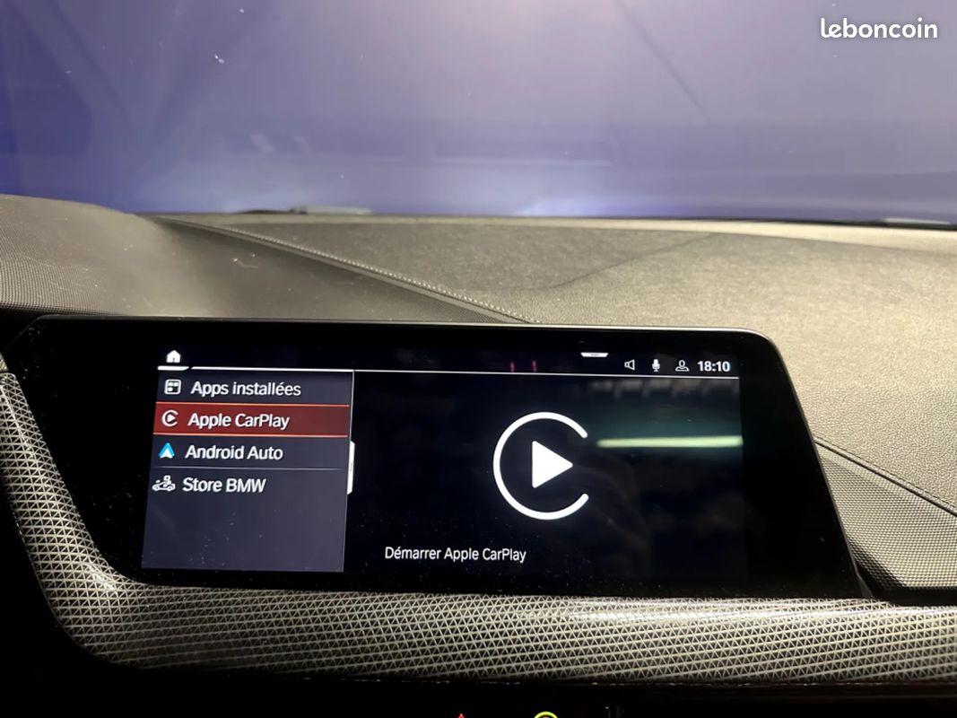 BMW Série 118i 140ch M Sport DKG7 - Apple CarPlay - Toit ouvrant panoramique - Sièges électriques chauffants - Affichage tête haute (image 28)