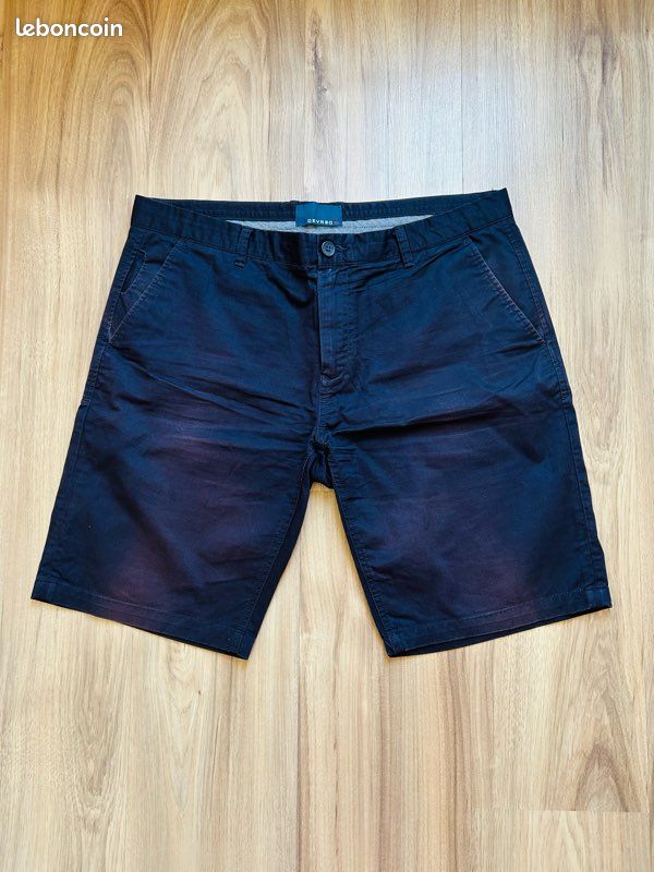 Short B. Draddy Homme – Taille 40 – Bleu Clair – Style Athlétique, Idéal Golf – Neuf étiquette