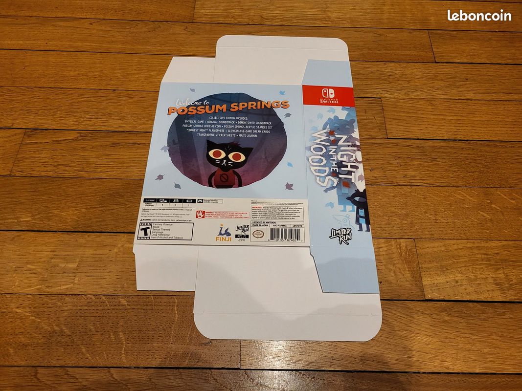 Woods Game Night In The Woods Physical Switch Woods Nintendo