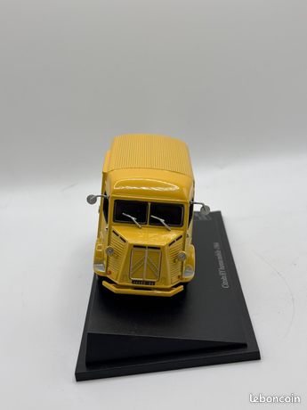 Miniature Citroën Type H 1964 PTT Bureau Mobile - Échelle 1/43 - Universal Hobbies - Occasion