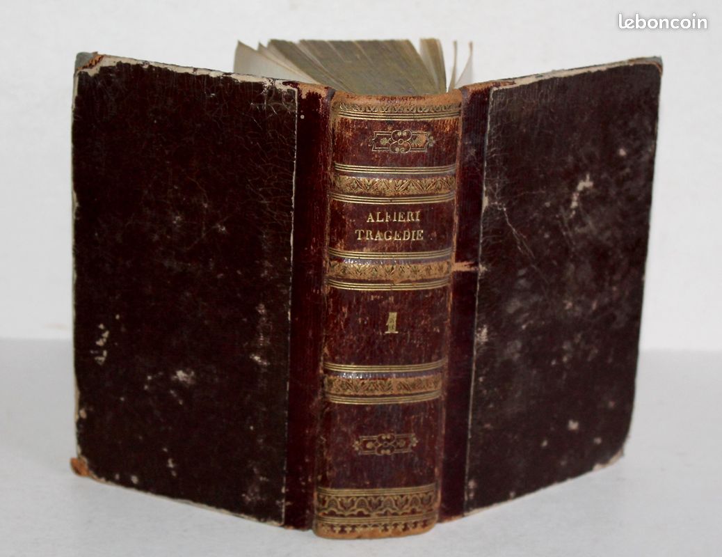TRAGEDIE DI VITTORIO ALFIERI DA ASTI CON TAVOLE IN RAME, 1e EDITION 1838 T1+T2/2 (image 5)