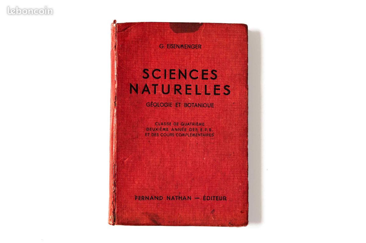 Sciences naturelles, programme 1938 (image 1)