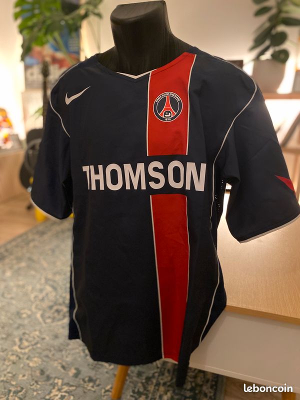 Maillot Domicile Belgique 2004 Nike Total90 - Taille L, Rouge, Occasion, Officiel
