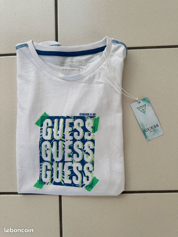Tee-Shirt Femme -GUESS- neuf taille S - - Vêtements
