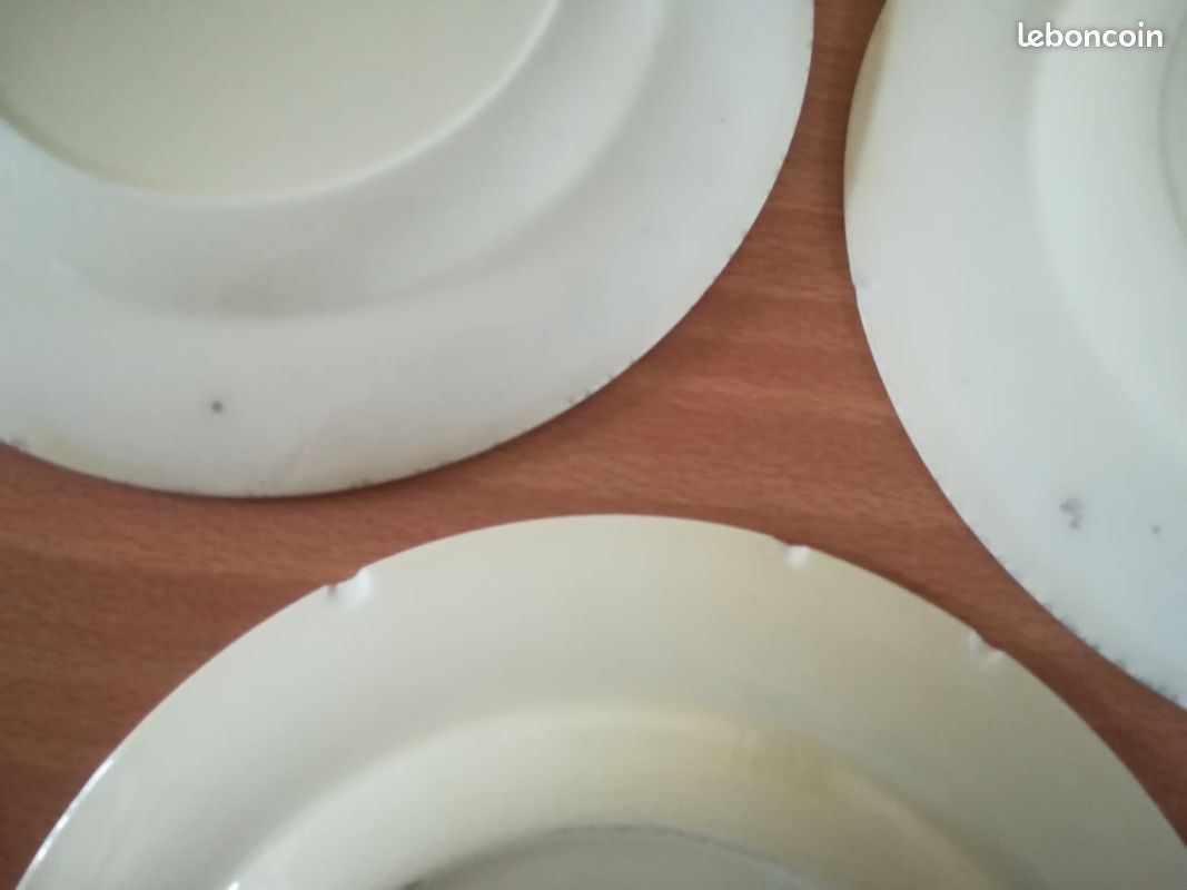 Vintage lot 8 assiettes ceramique anglaise Adderley Lawleys (image 5)