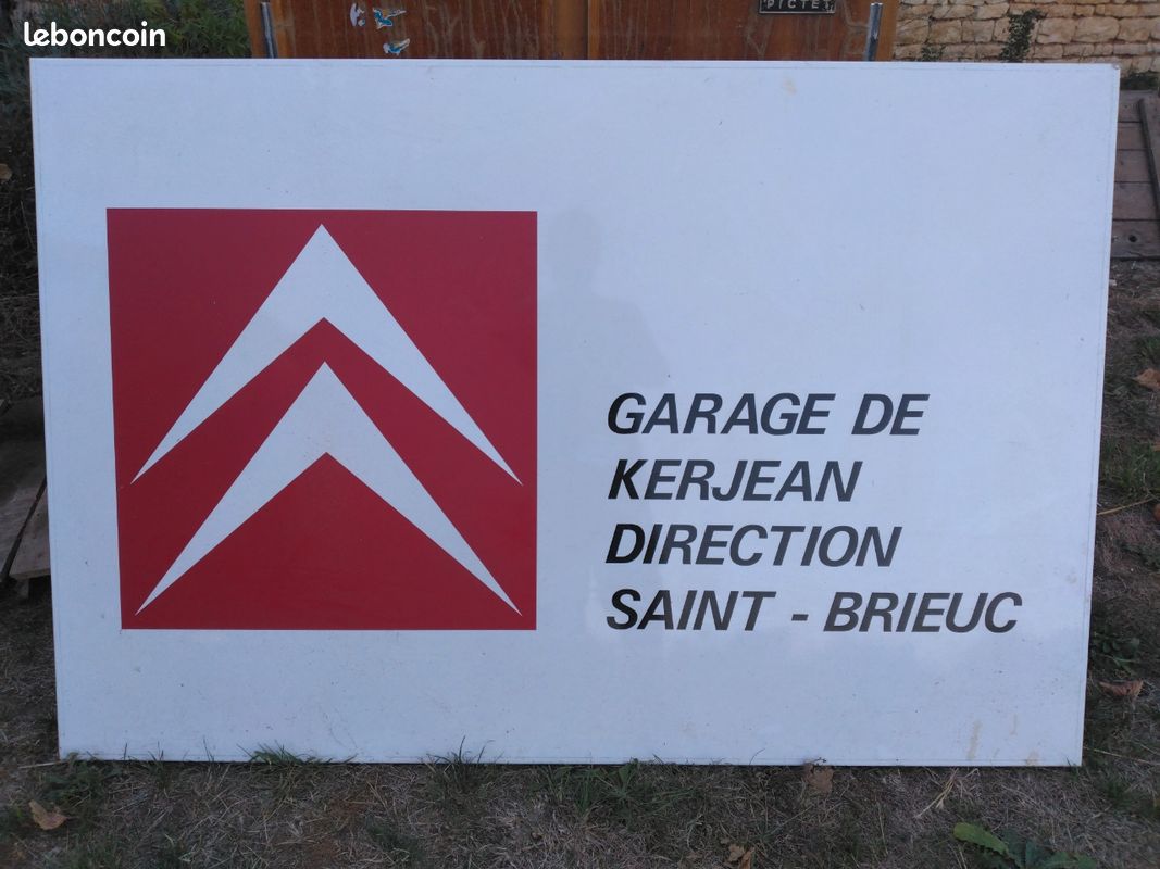 Ancien panneau publicitaire d'une entreprise d'Haubourdin - BROC' EN' GUCHE