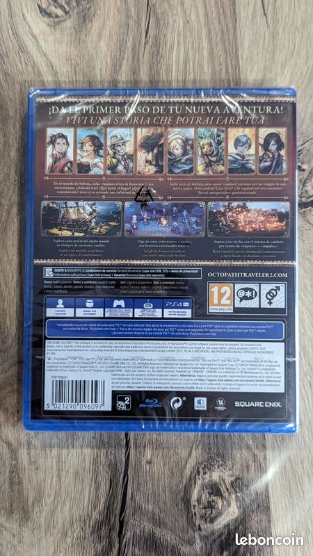 Jeux PS4  OCTOPATH TRAVELER 2  NEUF SOUS BLISTER ( PAS D'ENVOI) - Jeux vidéo