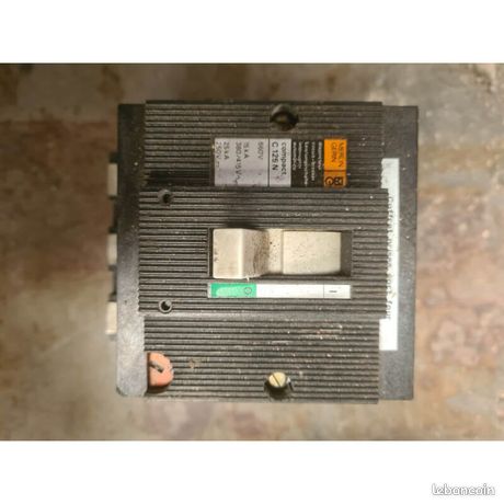 Disjoncteur Merlin Gérin C125N 100A 660V – Occasion, Parfait état