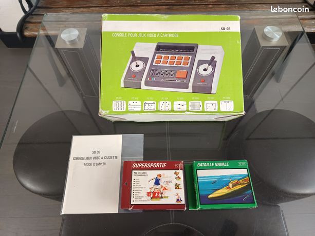 Console De Jeu Vidéo Vintage Bataille De Tanks – Fonctionne