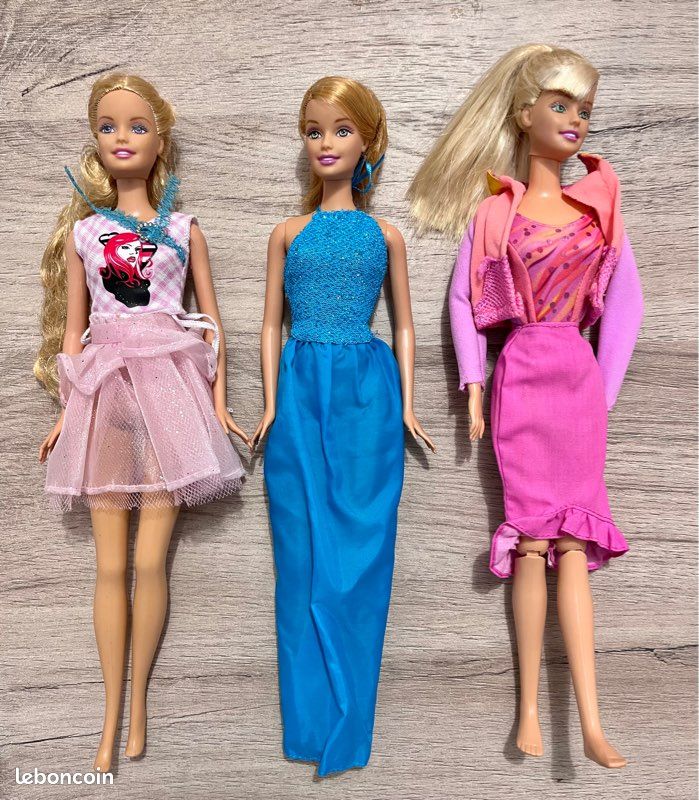 Lot 3 poupées Barbie (image 3)
