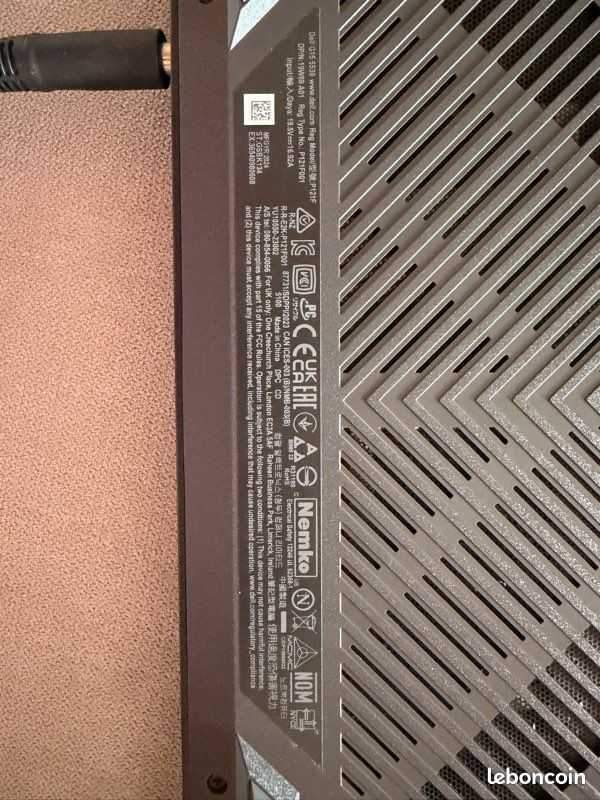 Dell G15 5530 – i7-13650HX / RTX 4060 / 16 Go DDR5 – Excellent état (image 4)