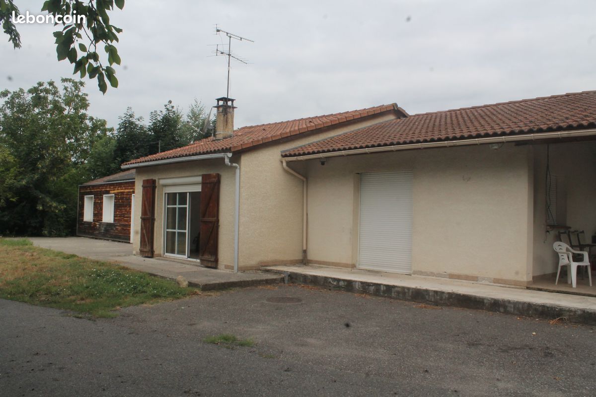 Villa t5 135m plus un chalet 85m avec piscine couverte (image 1)