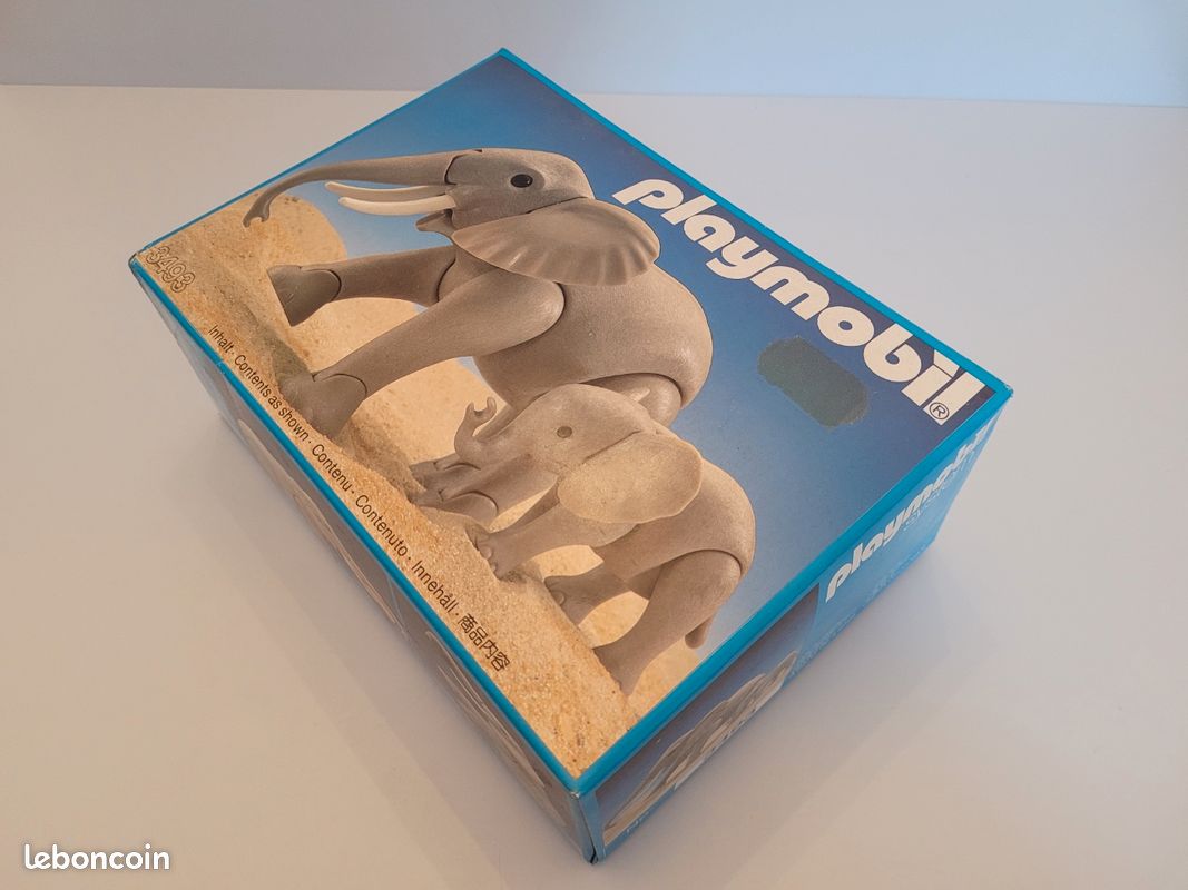 Playmobil Petit éléphant Vintage oreilles collées