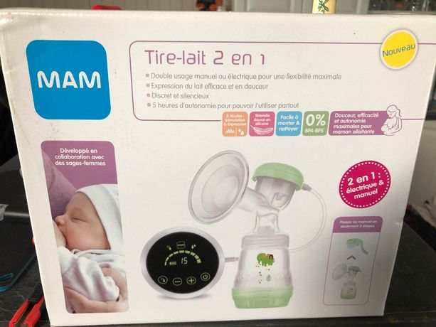 MAM le Tire Lait 2 en 1 - Manuel ou Electrique - 6128401