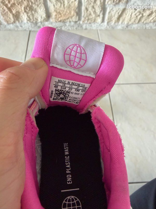 Adidas Lite Racer 3.0 rose neuf pointure 22 (image 7)