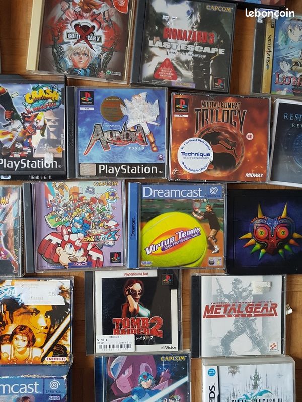 Vends jeux playstation 1, sega saturn, dreamcast,nintendo ds et 3ds (image 8)