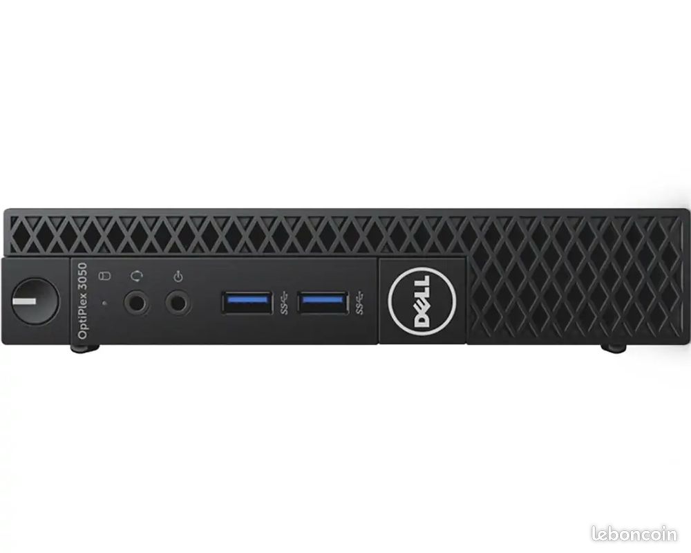 Ordinateur Bureau DELL i3 7Gen W10 8GO SSD 128 GB + 500 SATA (image 6)