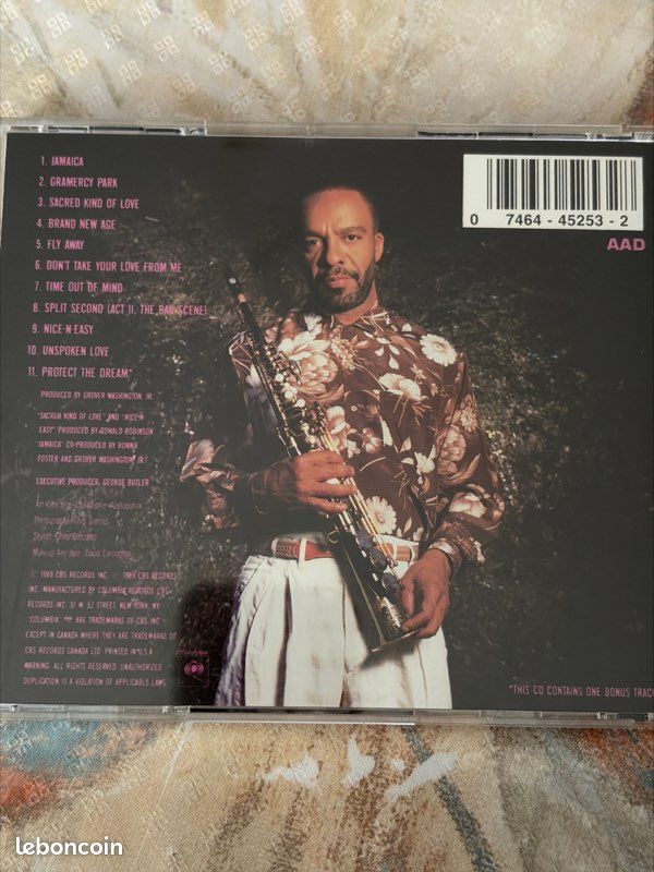 Cd grover washington jr 1989 (image 2)
