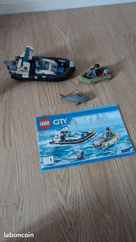 LEGO City 60130: La prison en haute mer Jeux Jouets