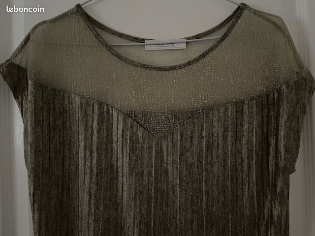 Tee shirt vert brillant Promod - Taille XS (image 5)