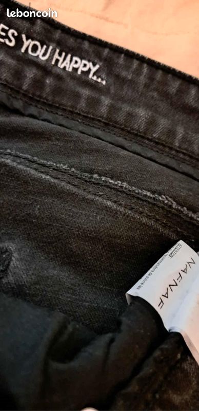Jeans NafNaf noir 40 (image 6)