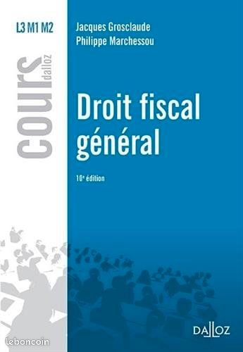 Droit fiscal général