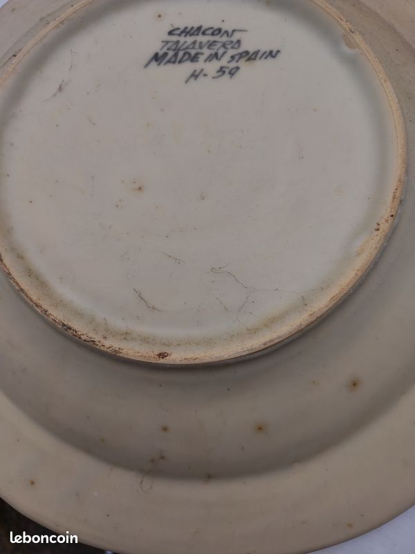 Plat de service en terre cuite (image 2)