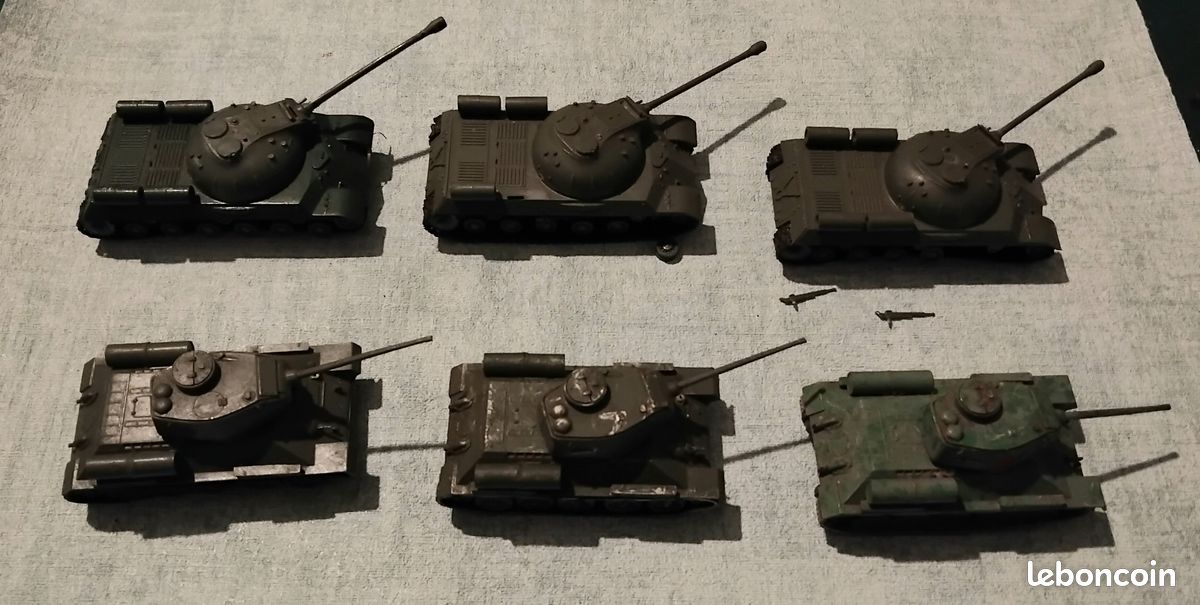 Lot 6 Chars Russes 2ème GM - Airfix 1/72 (image 1)