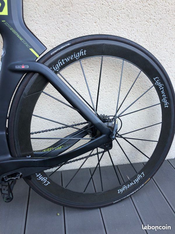 Vélo de triathlon scott plasma rc sans roues Vélos