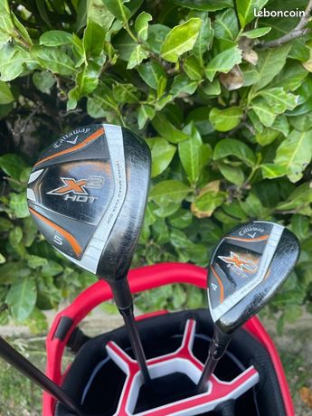 Bois De Fairway Callaway X2hot Pro 5Deep – Aldila 95TX Vert, 42.5 Pouces, Droitier