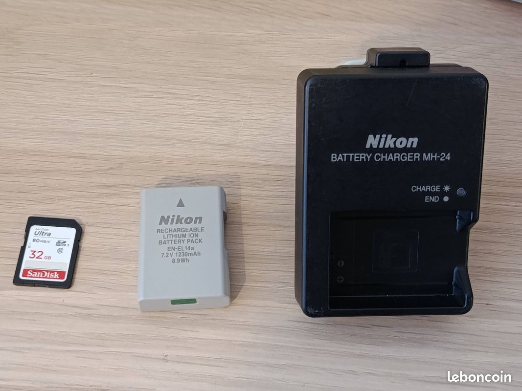 Nikon D5600 – Boîtier nu – 44 935 clics (image 3)