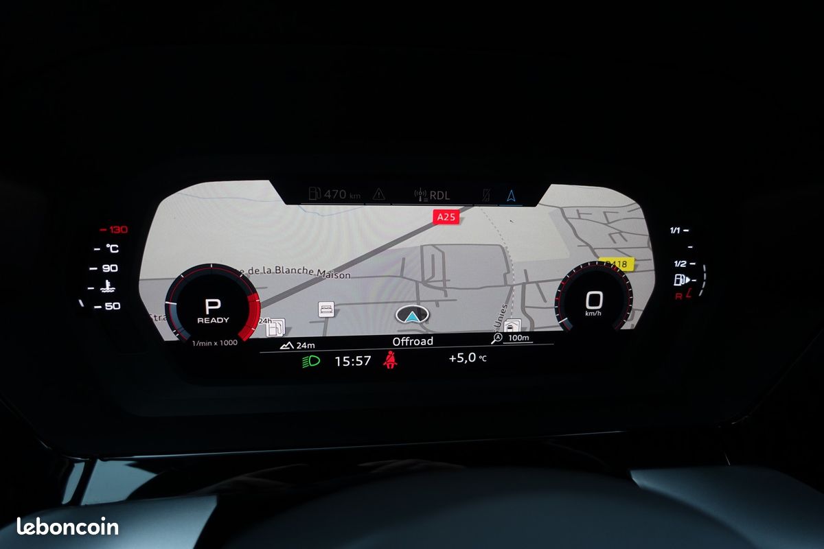 A3 Berline 35 Tdi S-Tronic 150ch Virtual Cockpit/Gps Europe/Carplay/Régulateur/1*Main/Garantie 12 Mois (image 12)