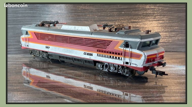 Locomotive électrique Jouef CC 6505 - Modélisme, Occasion à Réviser, Multicolore
