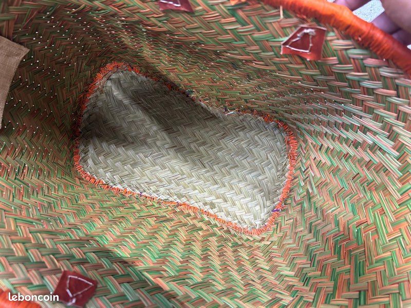 Sac de plage ou de courses sac fait main Madagascar (image 3)